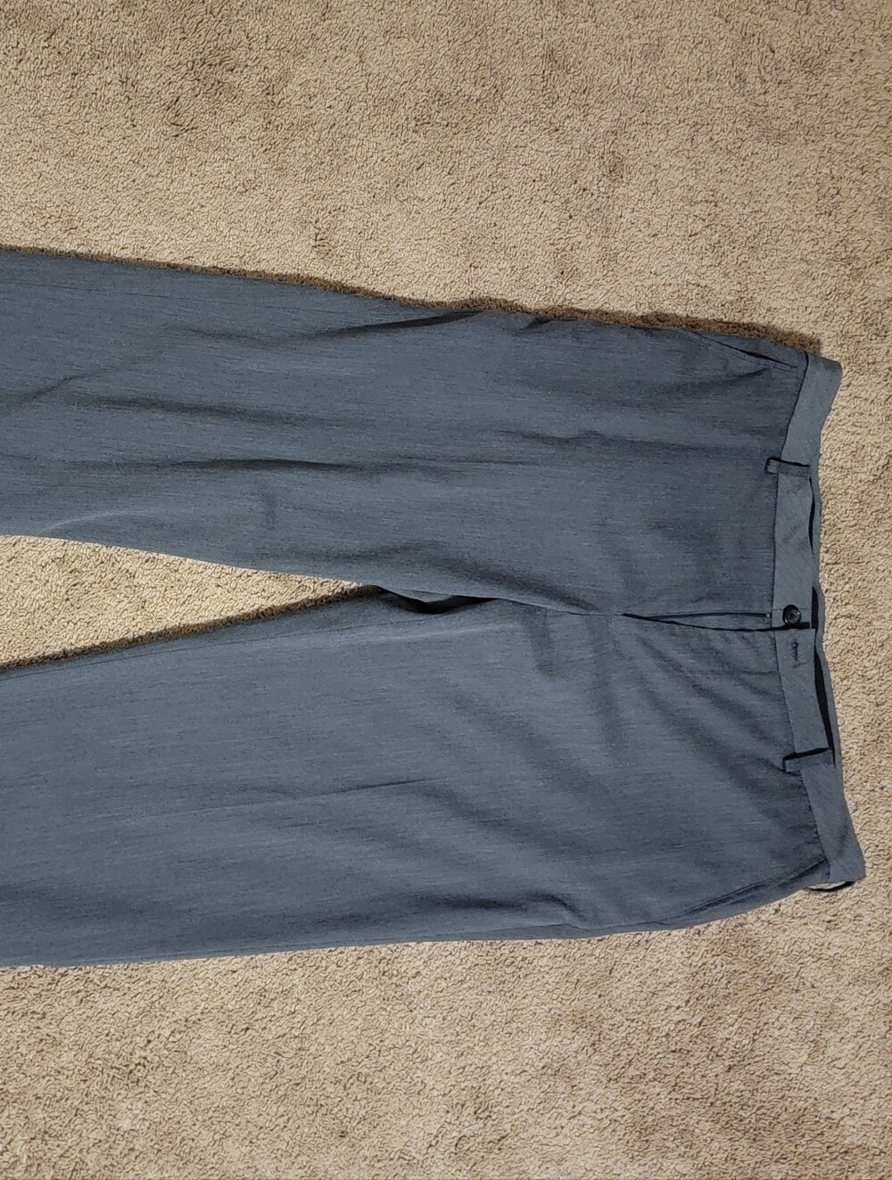 Van Heusen Men's Charcoal Gray Dress Pants 36x32